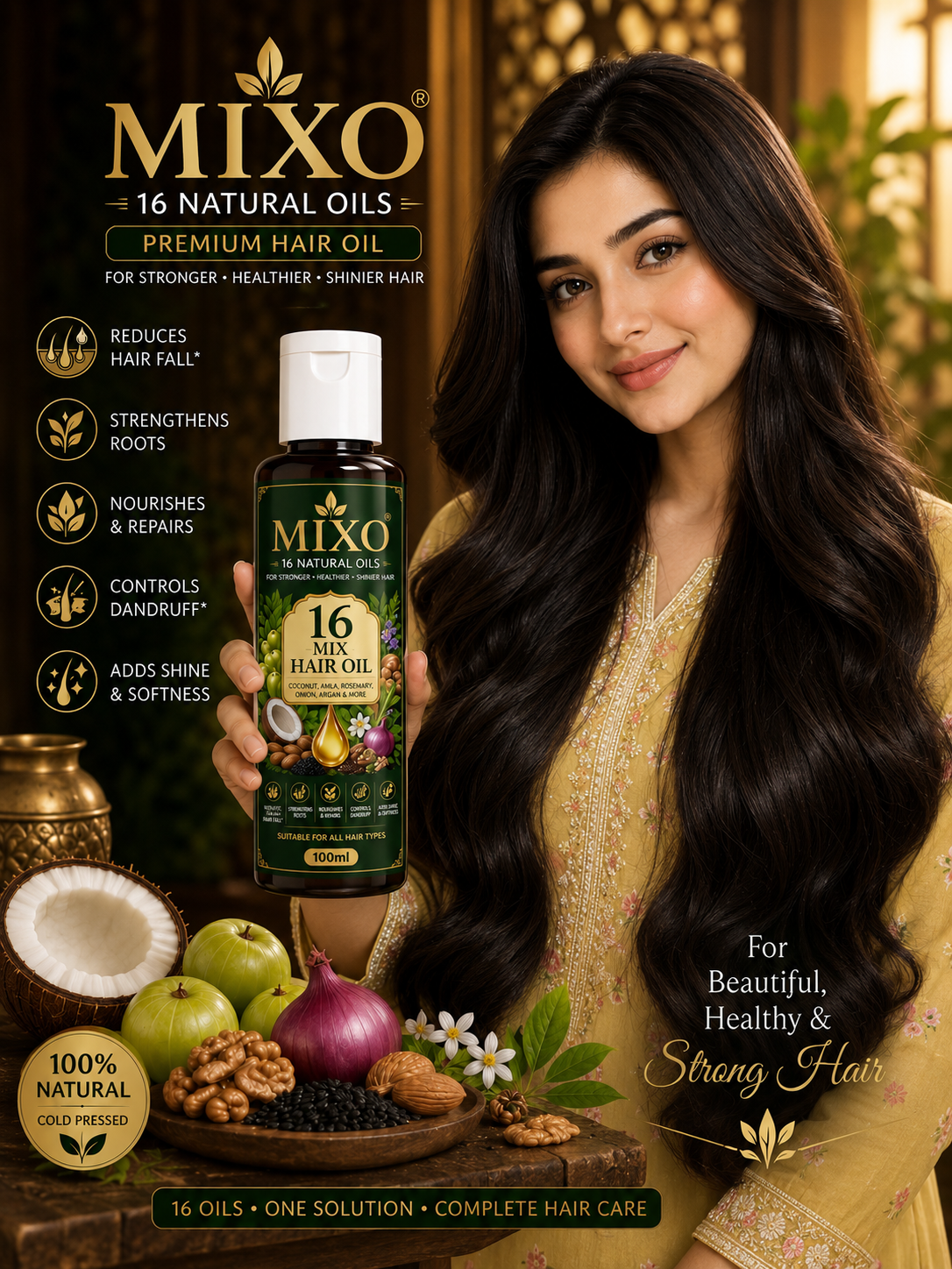 MIXO 16 NATURAL OILS IN ONE