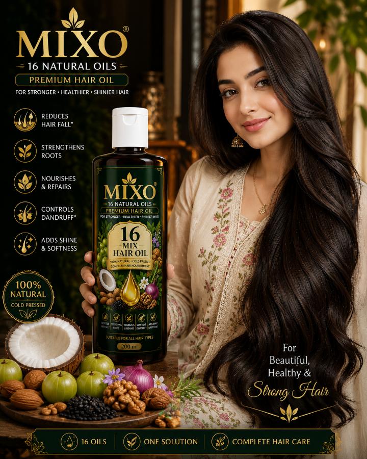 MIXO 16 NATURAL OILS IN ONE